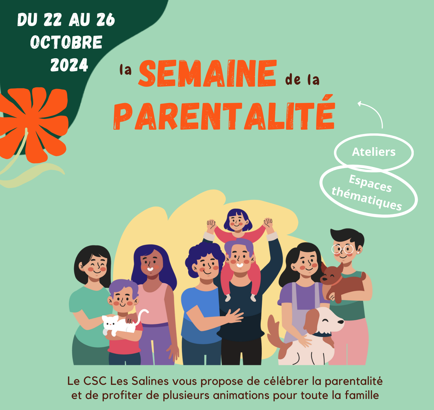 Semaine De La Parentalit Aux Salines F D Ration Des Centres Sociaux